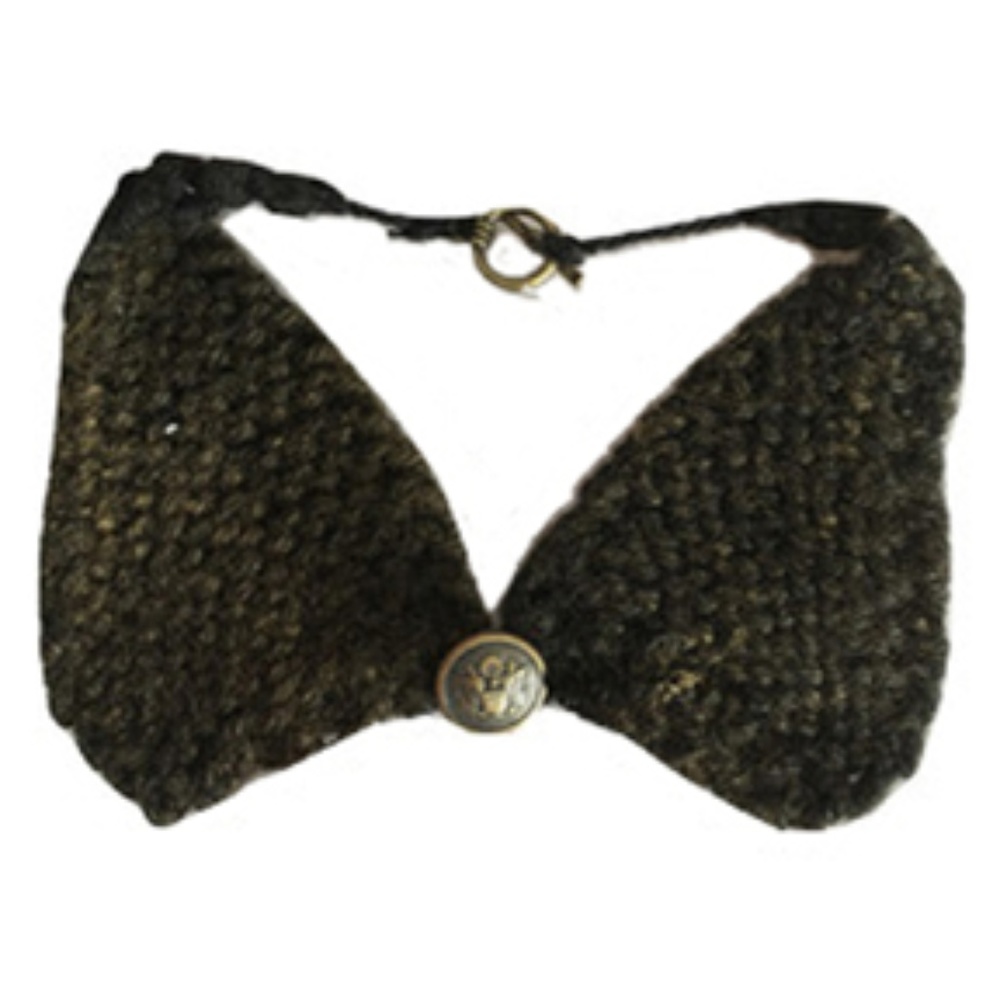 Custom Crocheted Collar-Shaped Choker